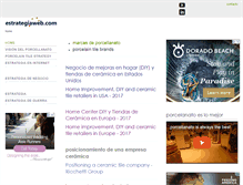 Tablet Screenshot of estrategiaweb.com